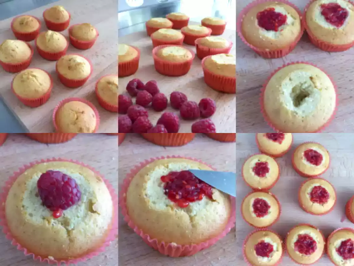 Framboise Cupcakes à la Vanille - photo 4