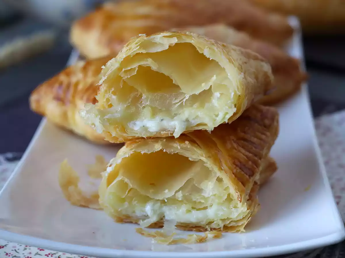 Friands feuilletés au fromage: recette super facile et régressive - photo 4