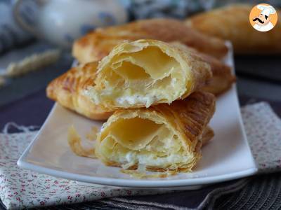 Friands feuilletés au fromage: recette super facile et régressive