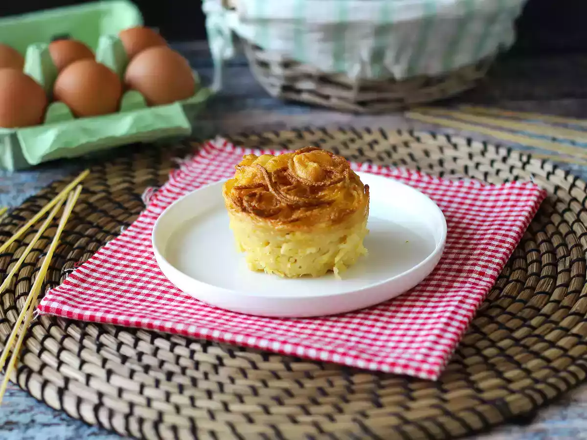 Frittata de pâtes au Air Fryer - photo 5