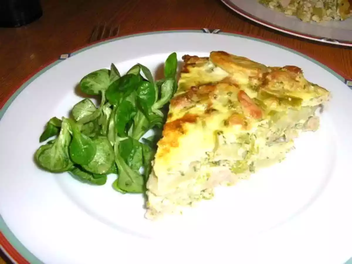 Frittata de thon aux asperges