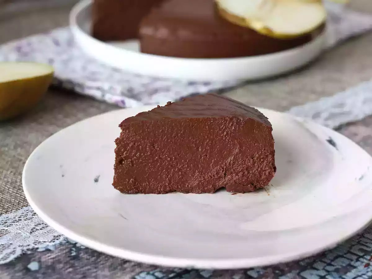 Fudge poire chocolat, le dessert super facile à faire avec seulement 2 ingrédients! - photo 7