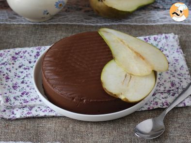 Recette Fudge poire chocolat, le dessert super facile à faire avec seulement 2 ingrédients!