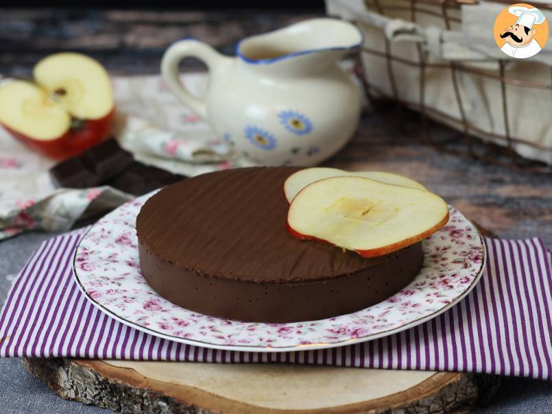 Fudge pomme chocolat, le dessert super facile à faire avec seulement 2 ingrédients! - photo 2