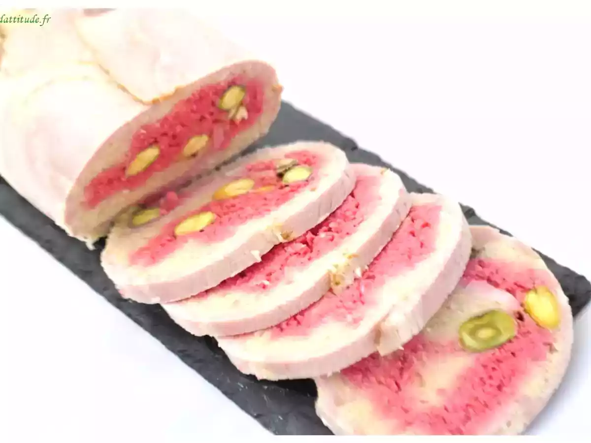 Galantine de poulet à la poitrine de veau fumé - photo 4