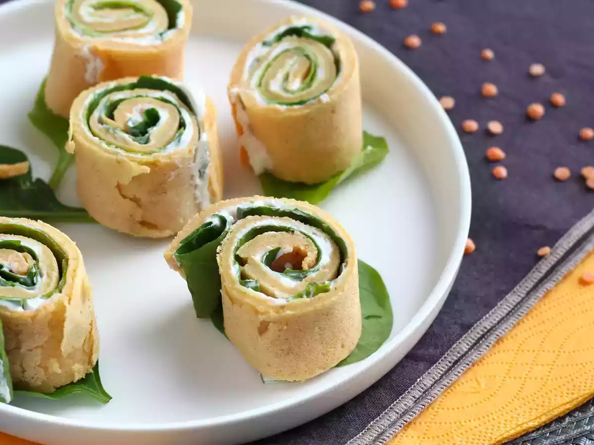 Galettes de lentilles corail - Avec seulement 2 ingrédients !