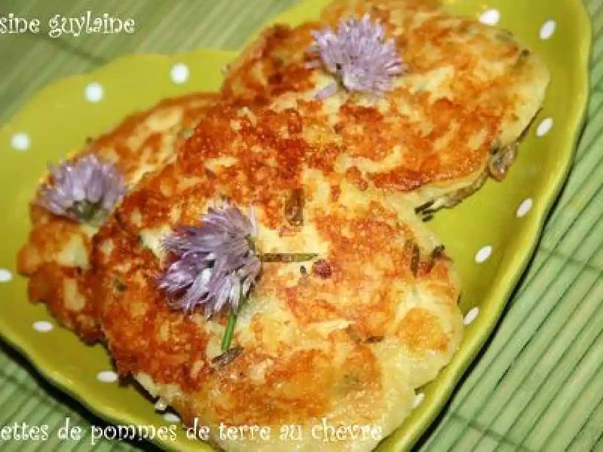 Galettes de pommes de terre au chèvre frais et à la ciboulette - photo 5
