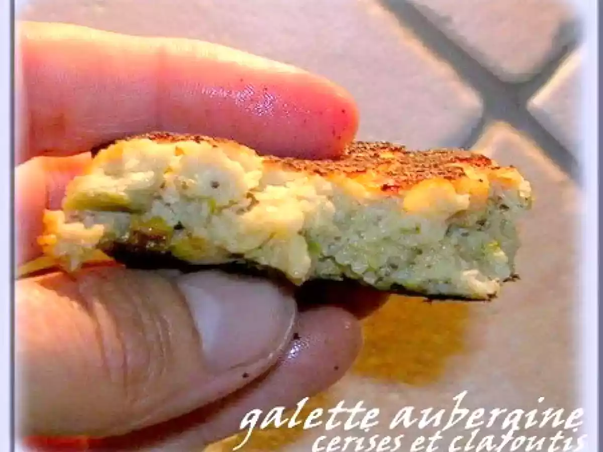 GALETTES POULET, AUBERGINES A L'INDIENNE et SAUCE CITRONNEE au TAHIN - photo 2