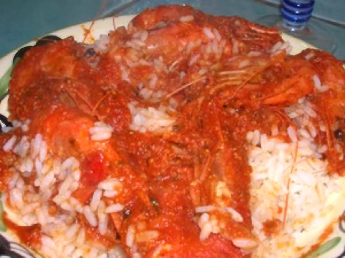 Gambas en sauce facile et rapide - photo 2