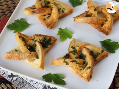 Garlic bread façon étoile avec du pain de mie - photo 6