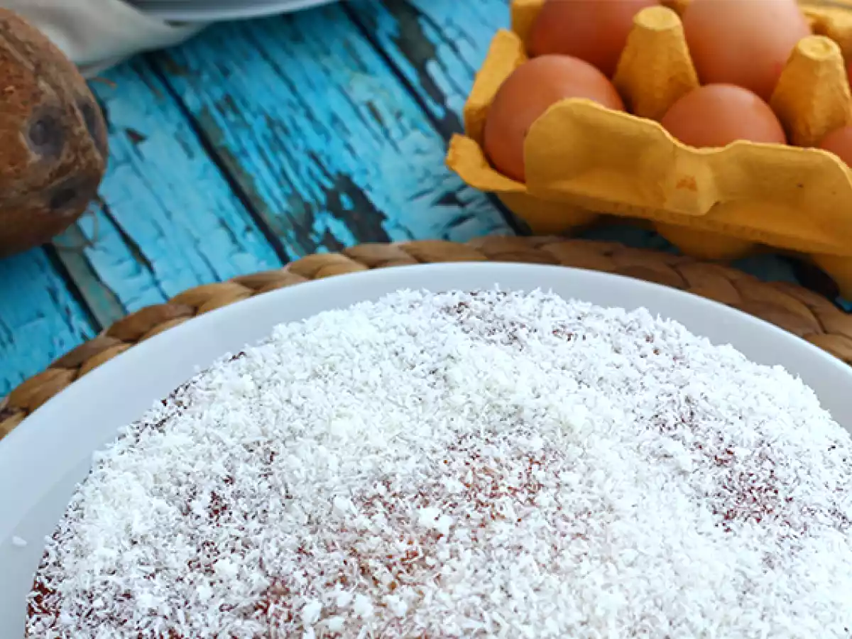 Gâteau à la noix de coco brésilien - Bolo toalha felpuda - photo 4