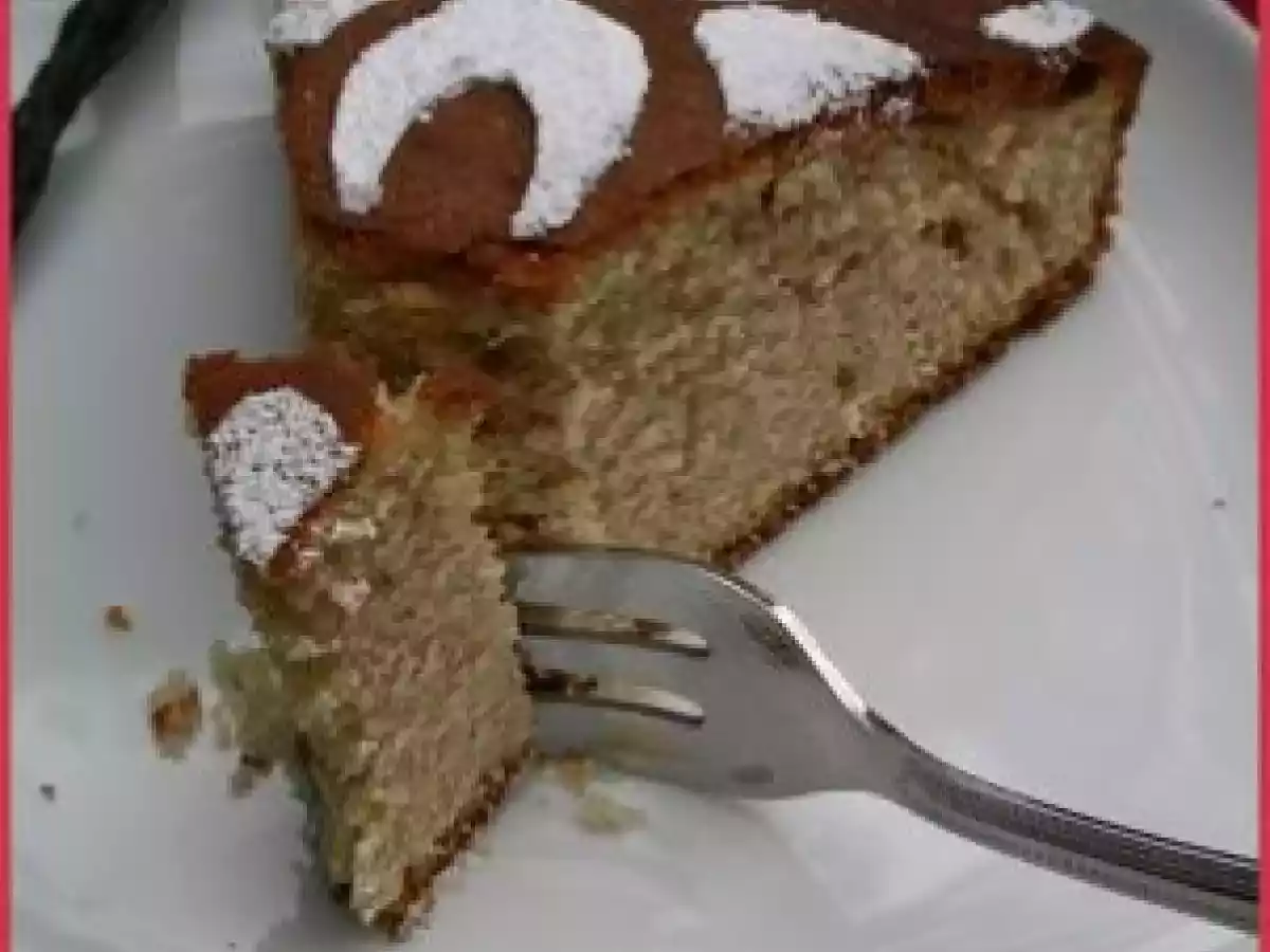 Gâteau à la vanille et à la crème fraîche - sans beurre - photo 2