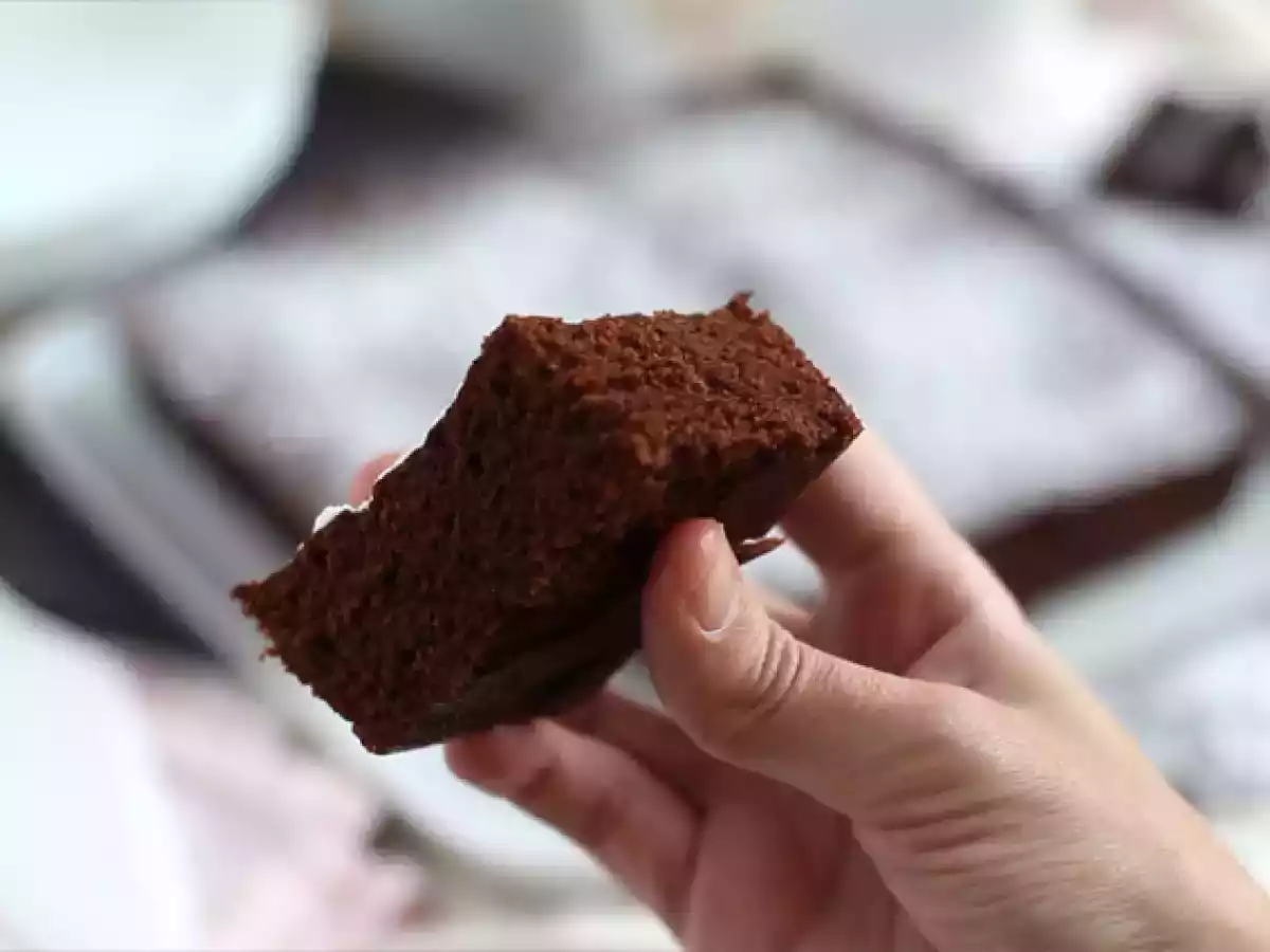 Gâteau au chocolat cuisson express au micro-ondes (seulement 5 minutes! ) - photo 2