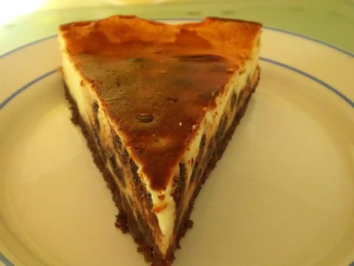 GATEAU AU FROMAGE BLANC AUX PEPITES DE CHOCOLAT - photo 2