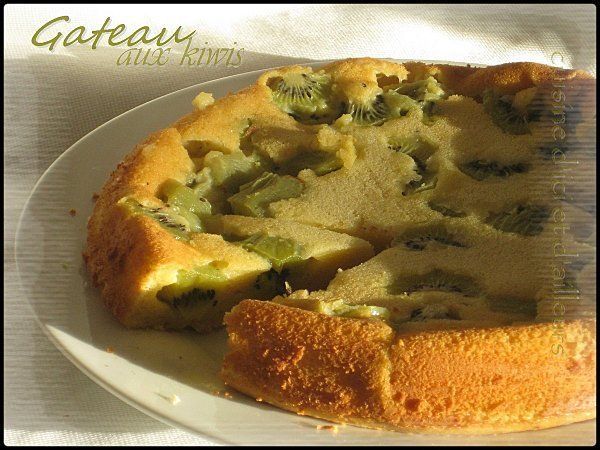 Gateau Aux Kiwis Recette Ptitchef