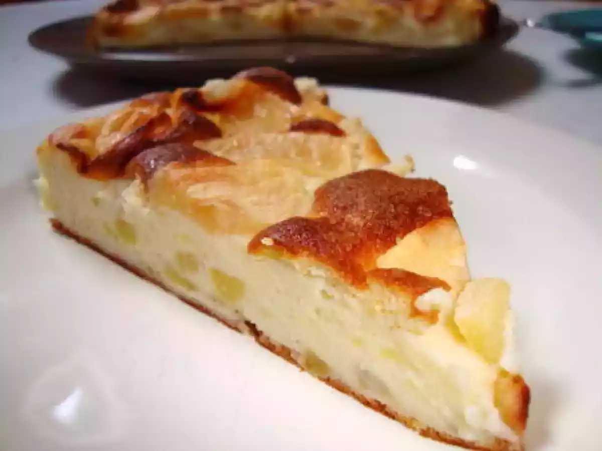 GATEAU AUX POMMES FACON CHEESECAKE - photo 2