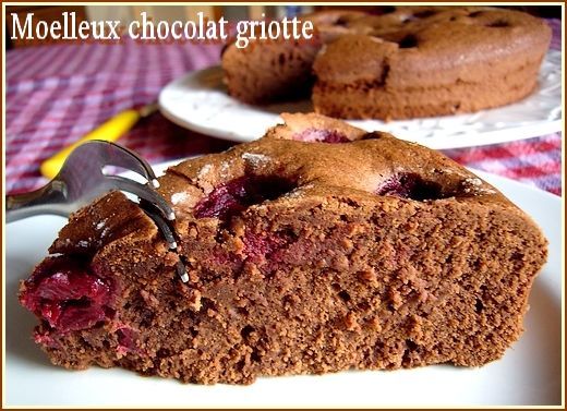 Gateau Chocolat Griotte Recette Ptitchef