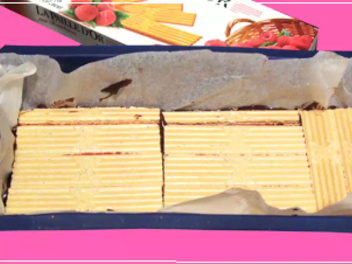 Gâteau chocolat & paille d'or - photo 3