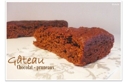 Gateau Chocolat Pruneaux Sans Beurre Recette Ptitchef