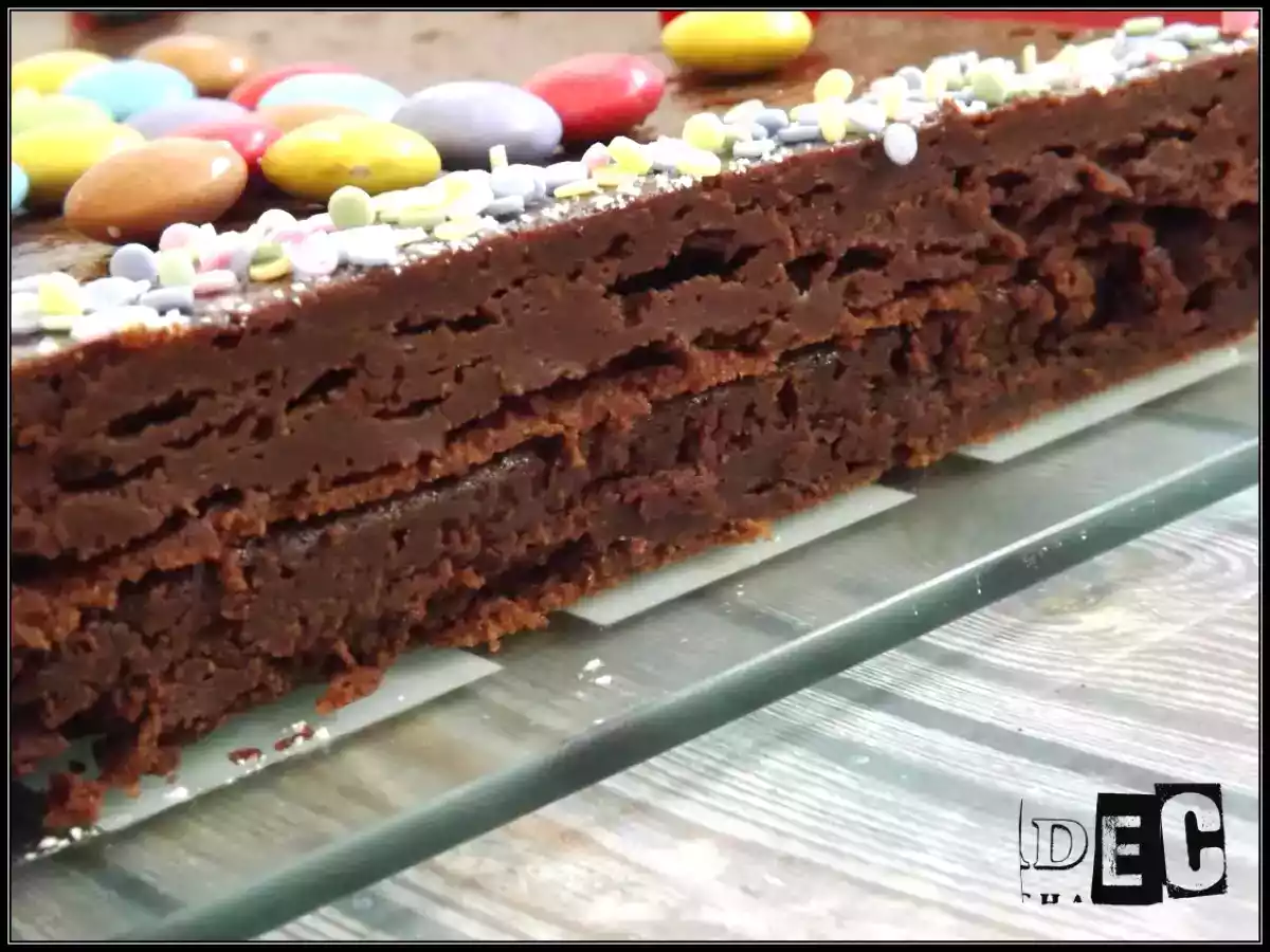 Gâteau d'anniversaire au chocolat mascarpone {selon Cyril Lignac}