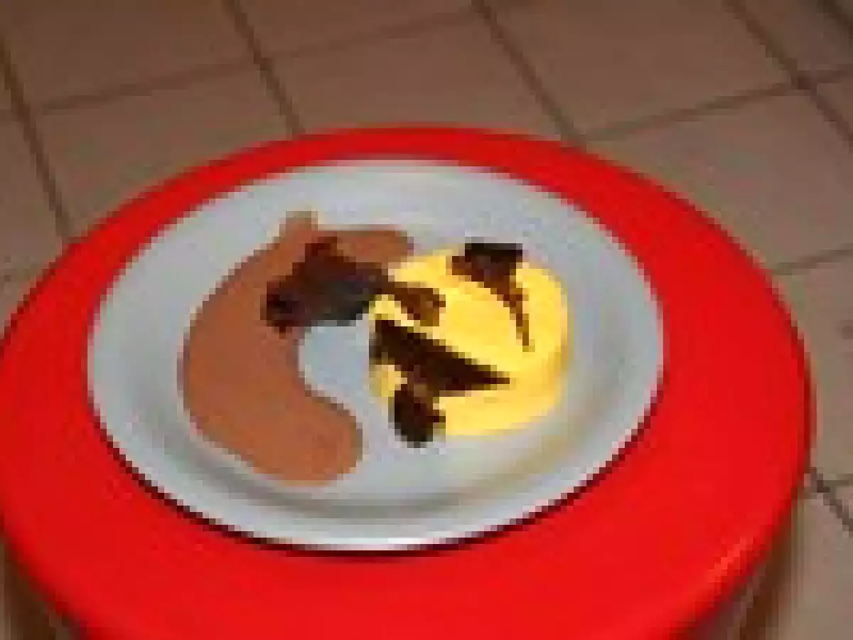 Gâteau de potimarron, nougatine de café (Michel Bras strikes again) - photo 2