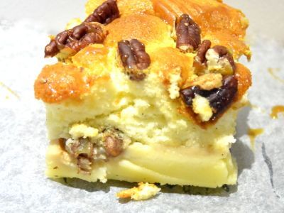 Gateau Magique Noix De Pecan Caramel Beurre Sale Recette Ptitchef