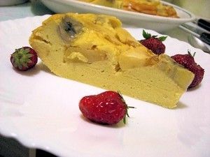 Gateau Mousseux Au Fromage Blanc Pomme Banane Recette Ptitchef