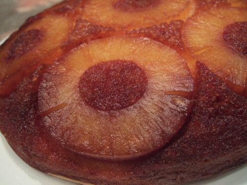 Gateau Renverse A L Ananas Caramelise Recette Ptitchef