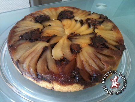 Gateau Renverse Poire Chocolat Recette Ptitchef