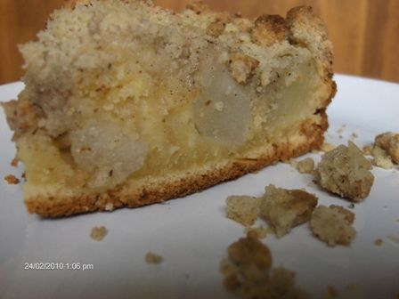 Gateau Streusel Aux Poires Recette Ptitchef