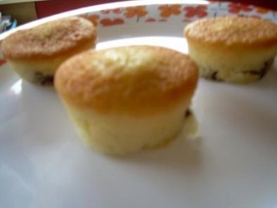 Gâteaux individuels au yaourt sur lit de nutella - Recette Ptitchef