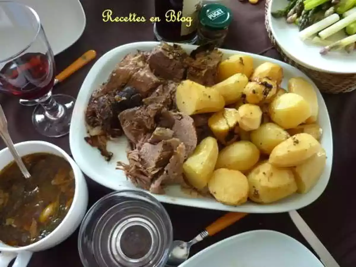GIGOT D'AGNEAU DE 7 HEURES
