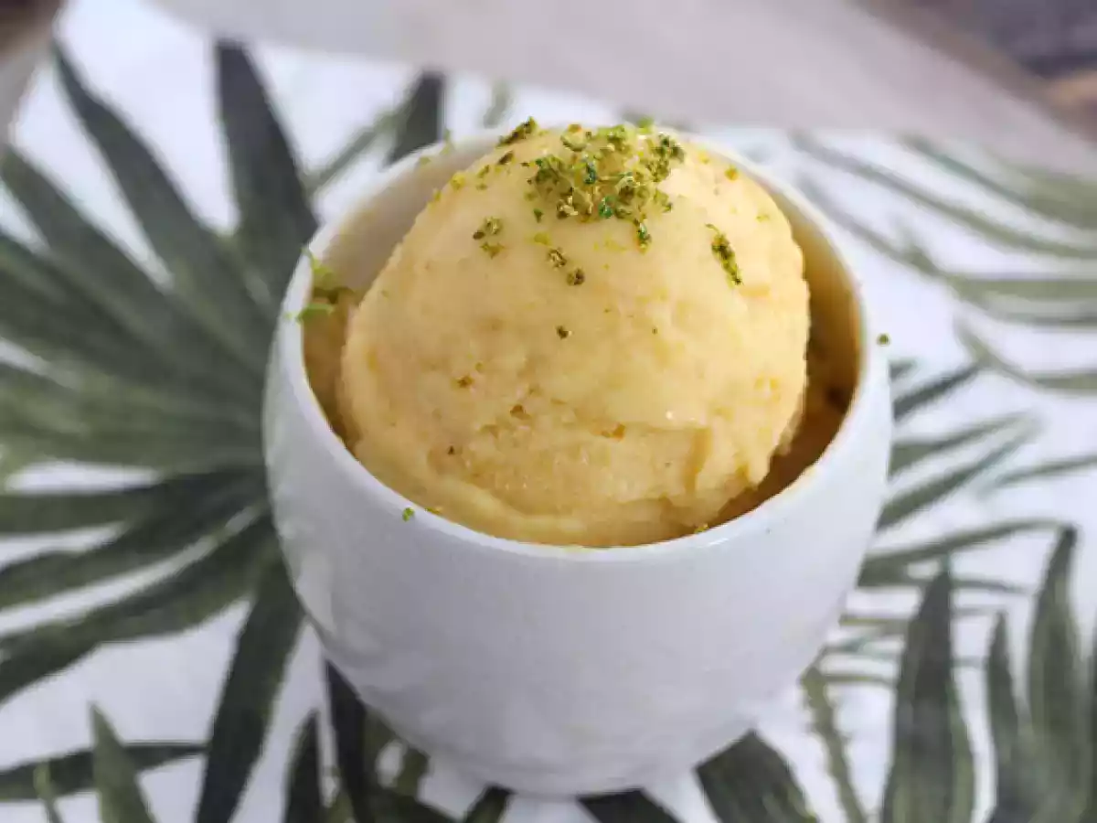 Glace à la mangue sans sorbetière - photo 4