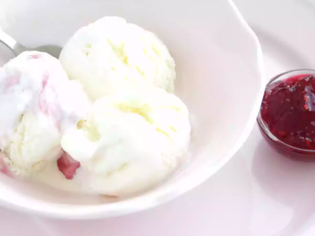 Glace au yaourt et à la framboise - photo 2