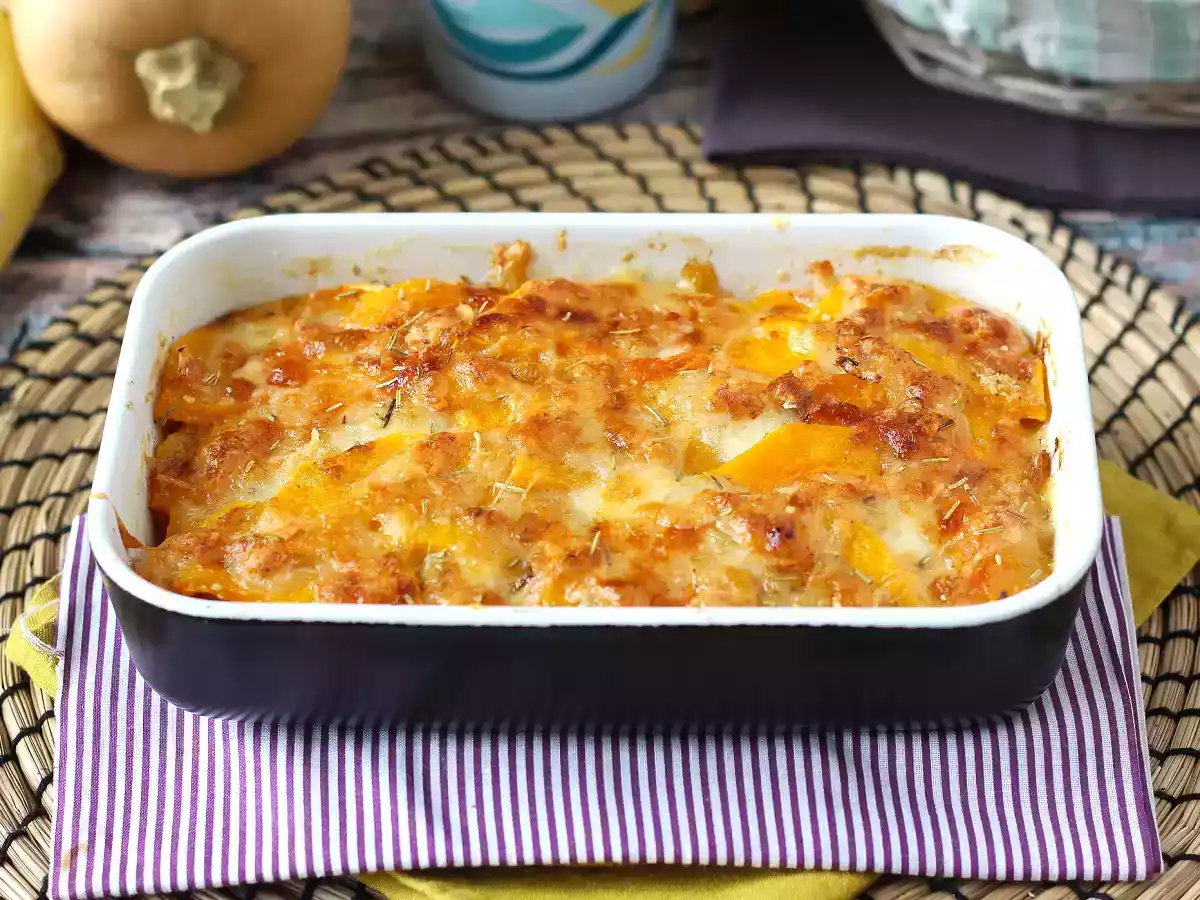 Gratin au potiron et au fromage, parfait pour l'automne! - photo 2
