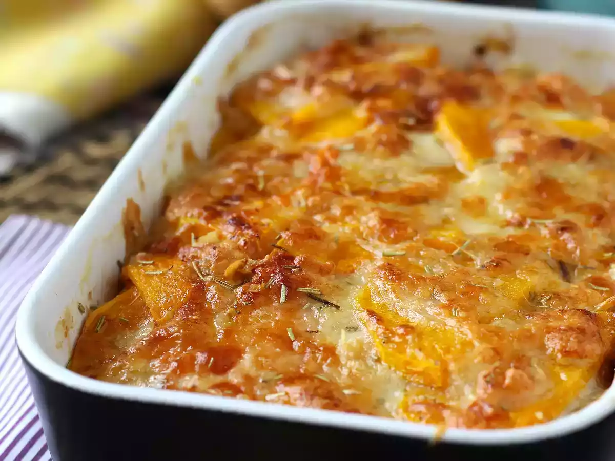 Gratin au potiron et au fromage, parfait pour l'automne! - photo 3