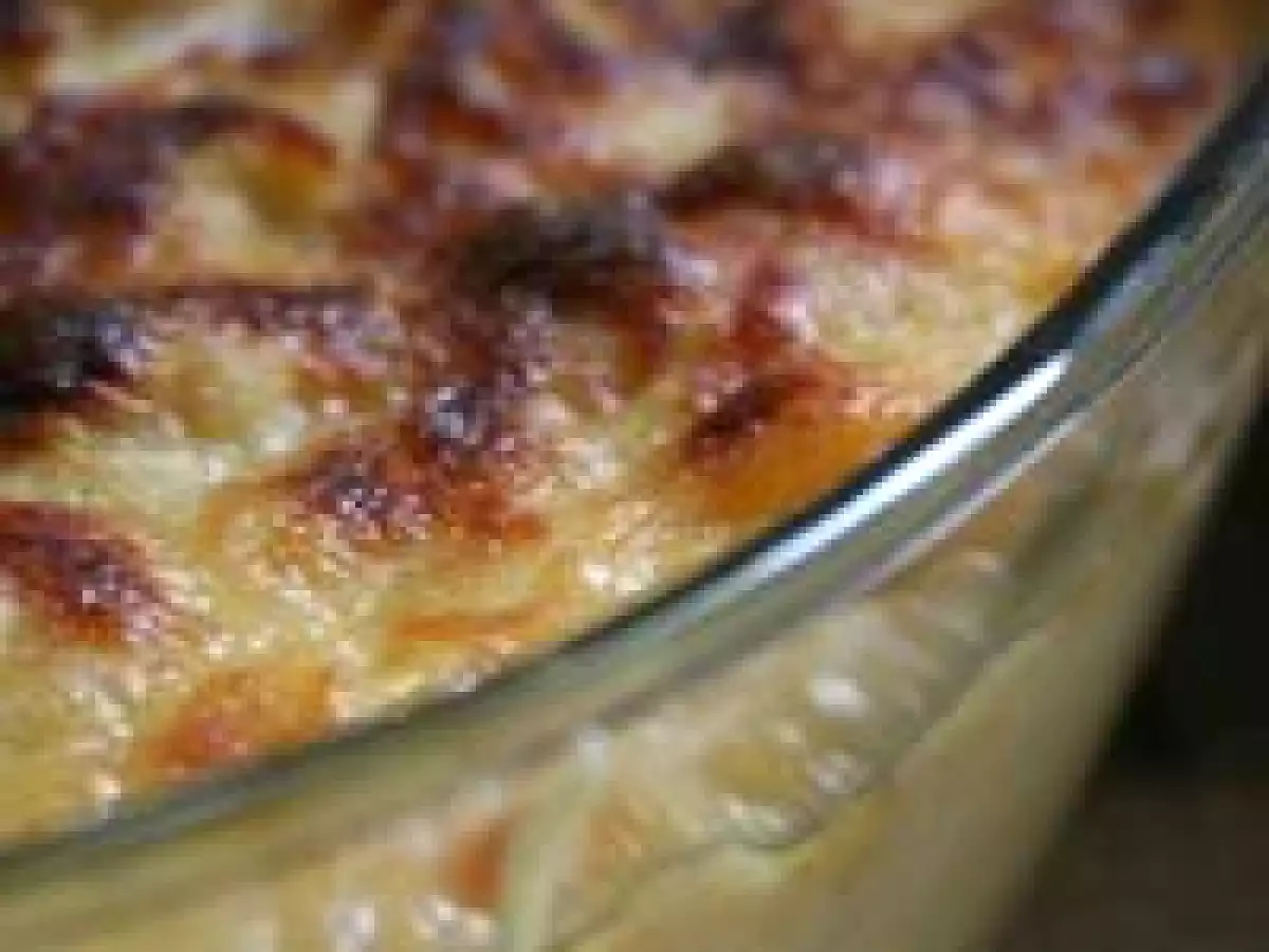 Gratin de bananes jaunes