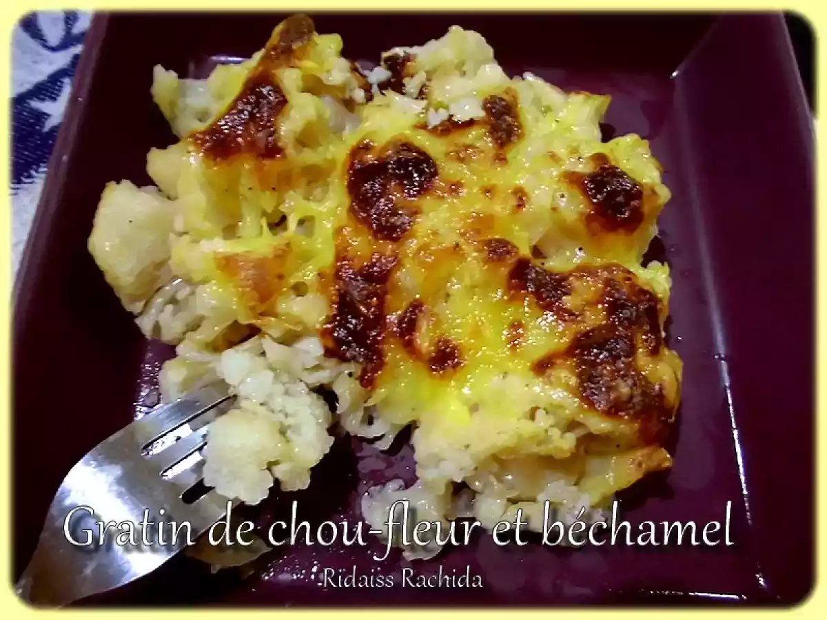 GRATIN DE CHOU-FLEUR ET BÉCHAMEL - photo 2