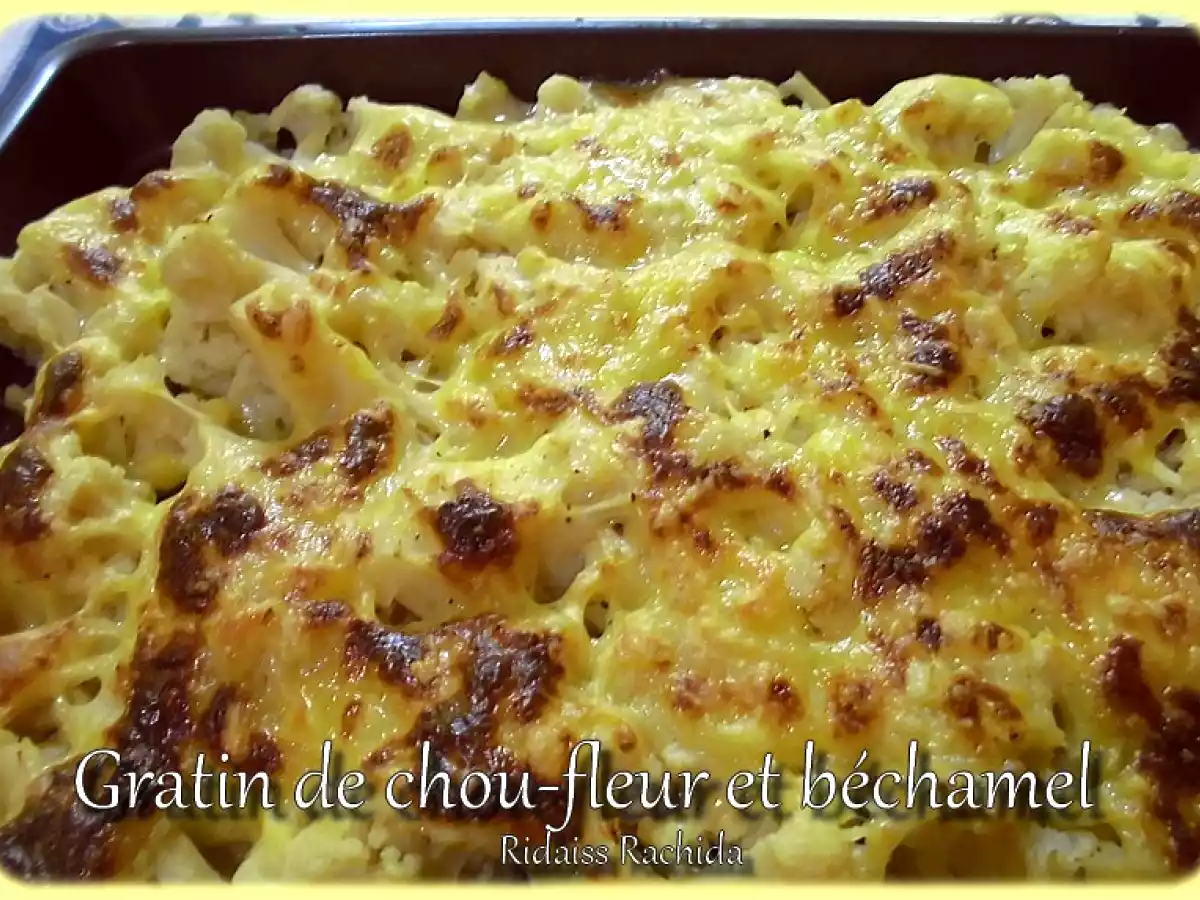 GRATIN DE CHOU-FLEUR ET BÉCHAMEL - photo 3