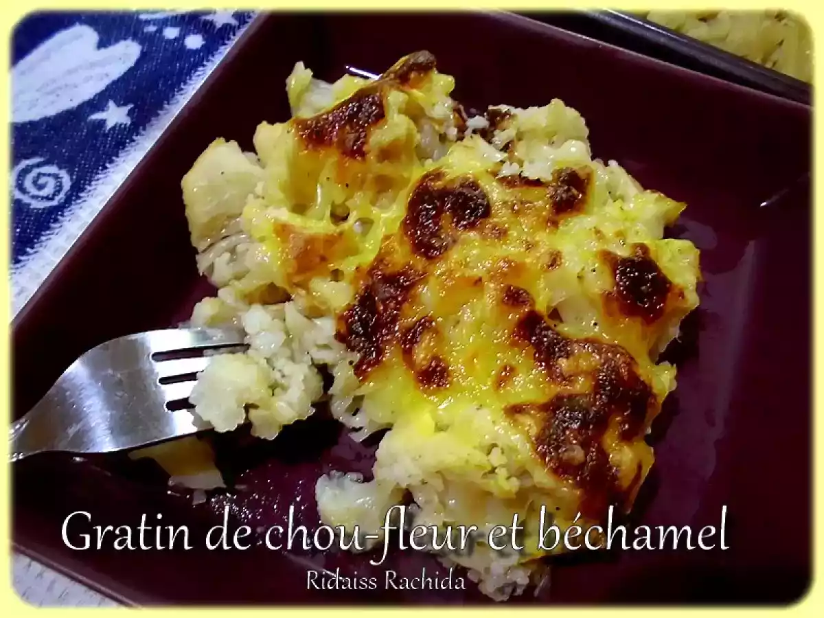 GRATIN DE CHOU-FLEUR ET BÉCHAMEL - photo 4