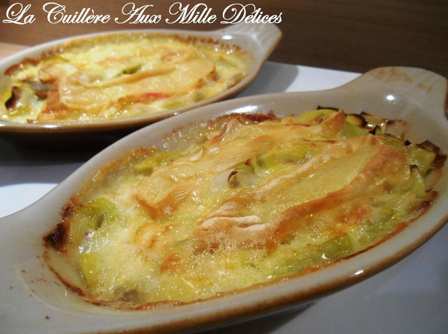 Gratin De Poireaux Au Reblochon - Recette Ptitchef