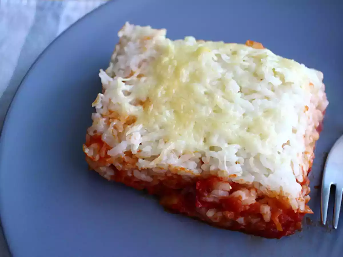 Gratin de riz à la tomate - photo 2