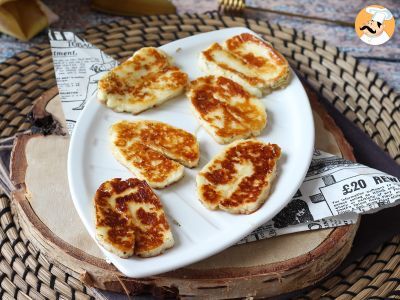 Halloumi cuit à la poêle en version sucré salé au miel et romarin - photo 3