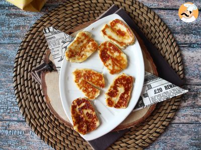 Halloumi cuit à la poêle en version sucré salé au miel et romarin - photo 5