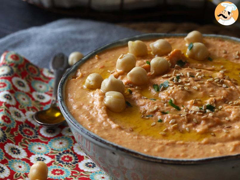 Houmous aux poivrons rouges, la tartinade parfaite pour l'apéro! - photo 3