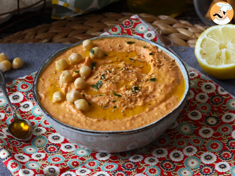 Houmous aux poivrons rouges, la tartinade parfaite pour l'apéro! - photo 5