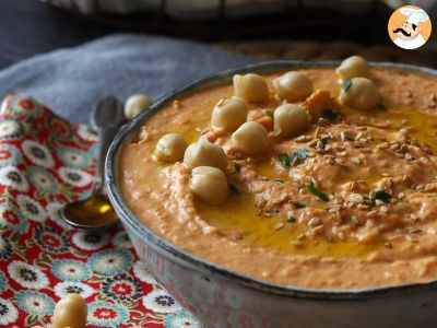 Houmous aux poivrons rouges, la tartinade parfaite pour l'apéro!, photo 2