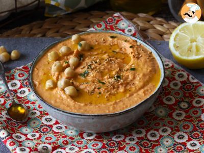 Houmous aux poivrons rouges, la tartinade parfaite pour l'apéro! - photo 5