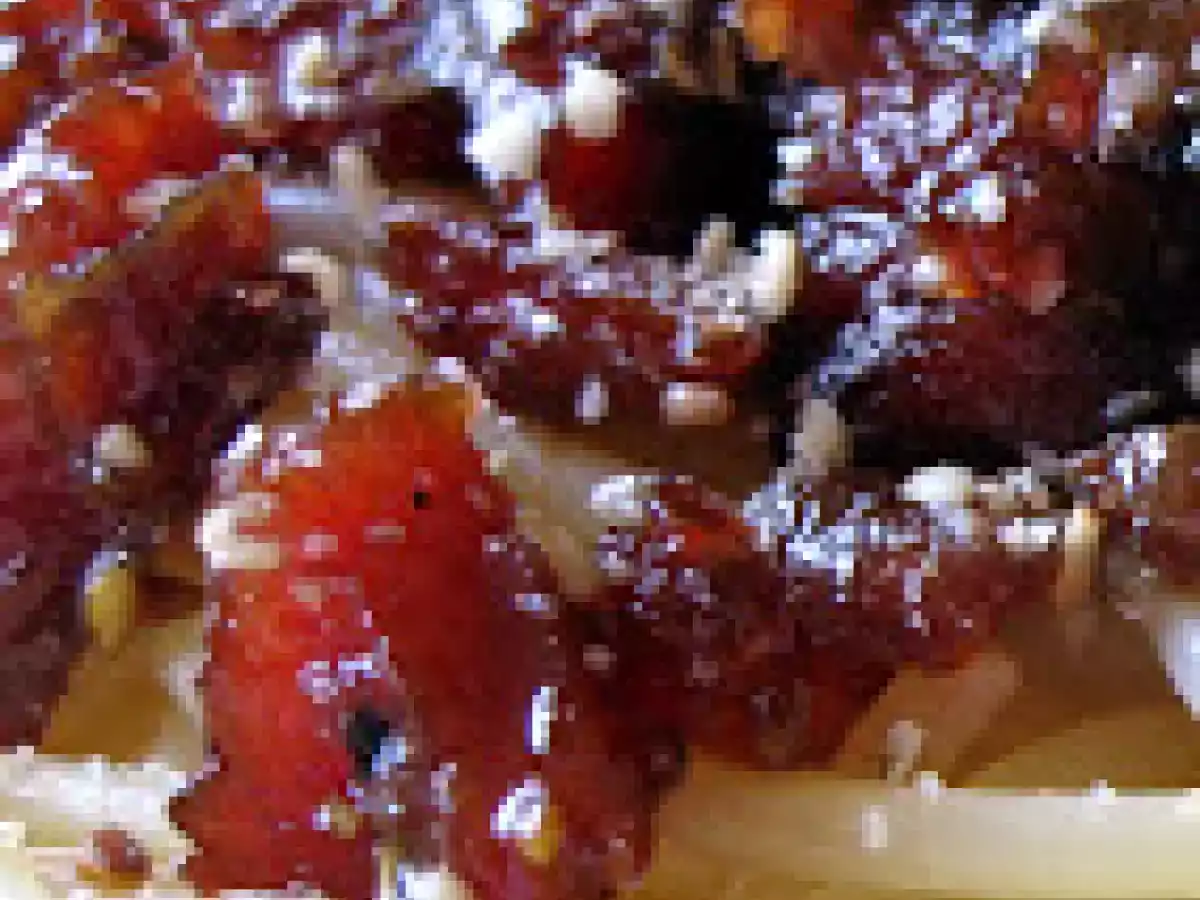 Jambonneau laqué au miel et au vinaigre de tomate (cuisine des placards en 5mn chrono)