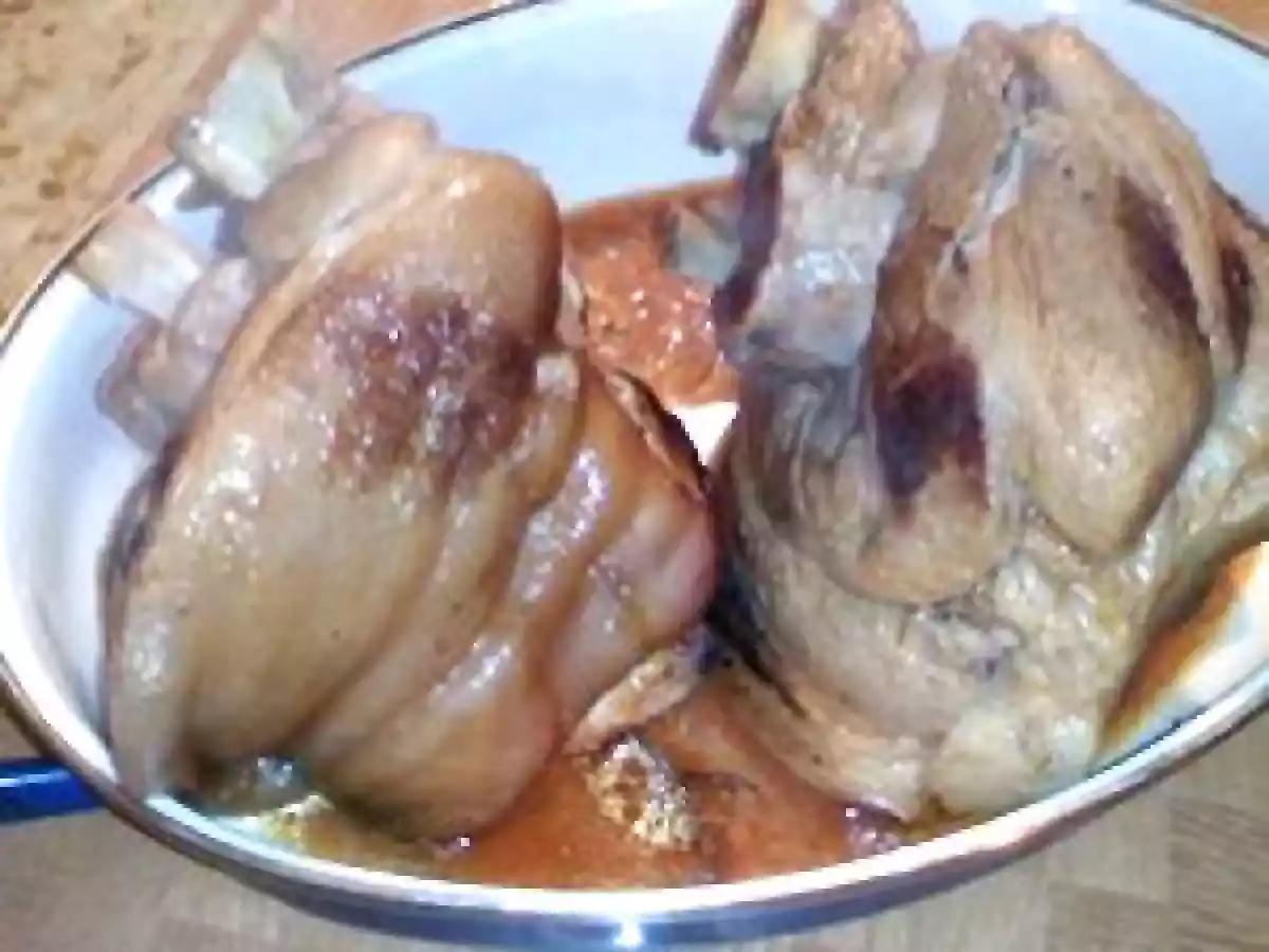 Jarret de porc à la Bierre